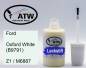 Preview: Ford, Oxford White (B9791), Z1 / M6887: 20ml Lackstift, von ATW Autoteile West.